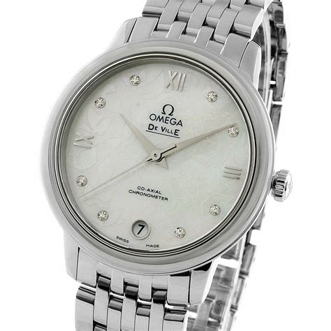 omega de ville prestige co axial 32.7 mm ladies watch|omega de ville ladies bracelets.